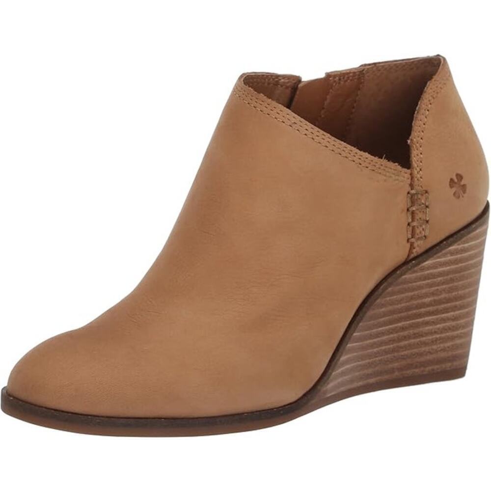 Lucky Brand Women's Zemlin Wedge Bootie Ankle Boot in Canella Size 12M - Picture 4 of 4